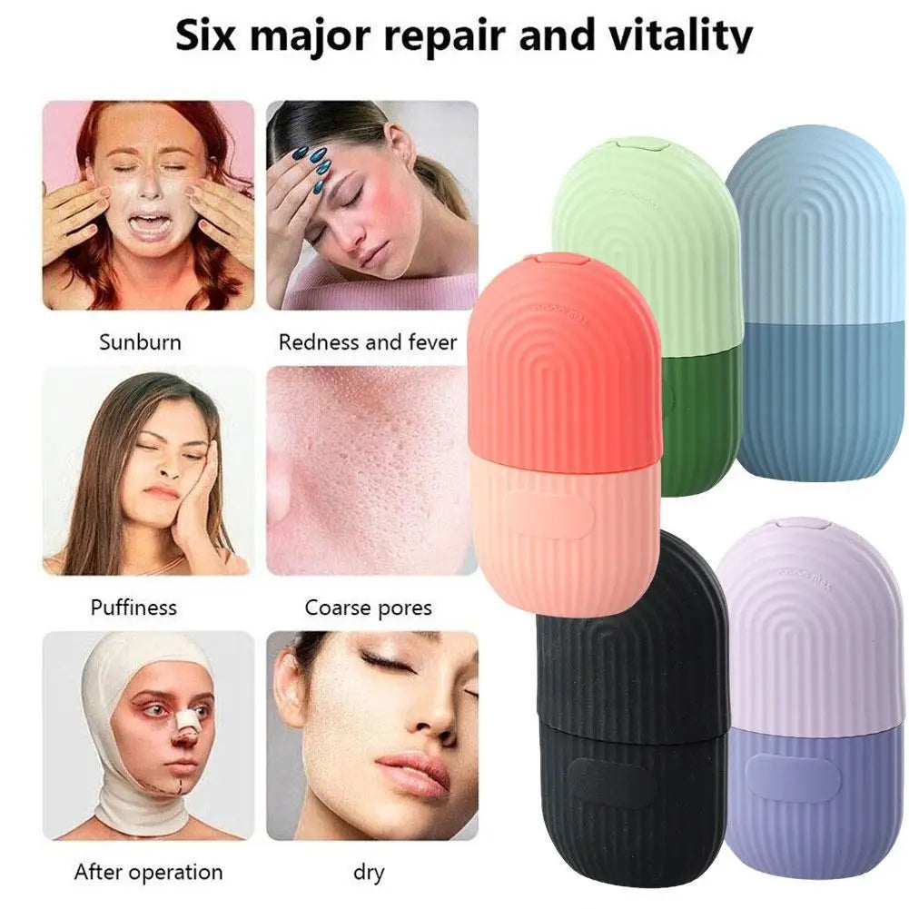 Facial Ice Sculpture Beauty Products Facial Ice Massage  Ice Facial Essential Summer Refreshing Facial Roller