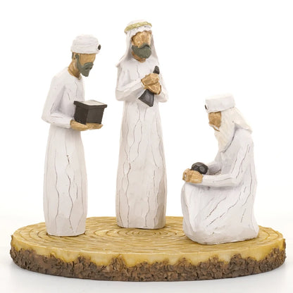 Sculptural resin base Christmas wedding Bible Thanksgiving anniversary gift decorations family gift sculptures and decorations