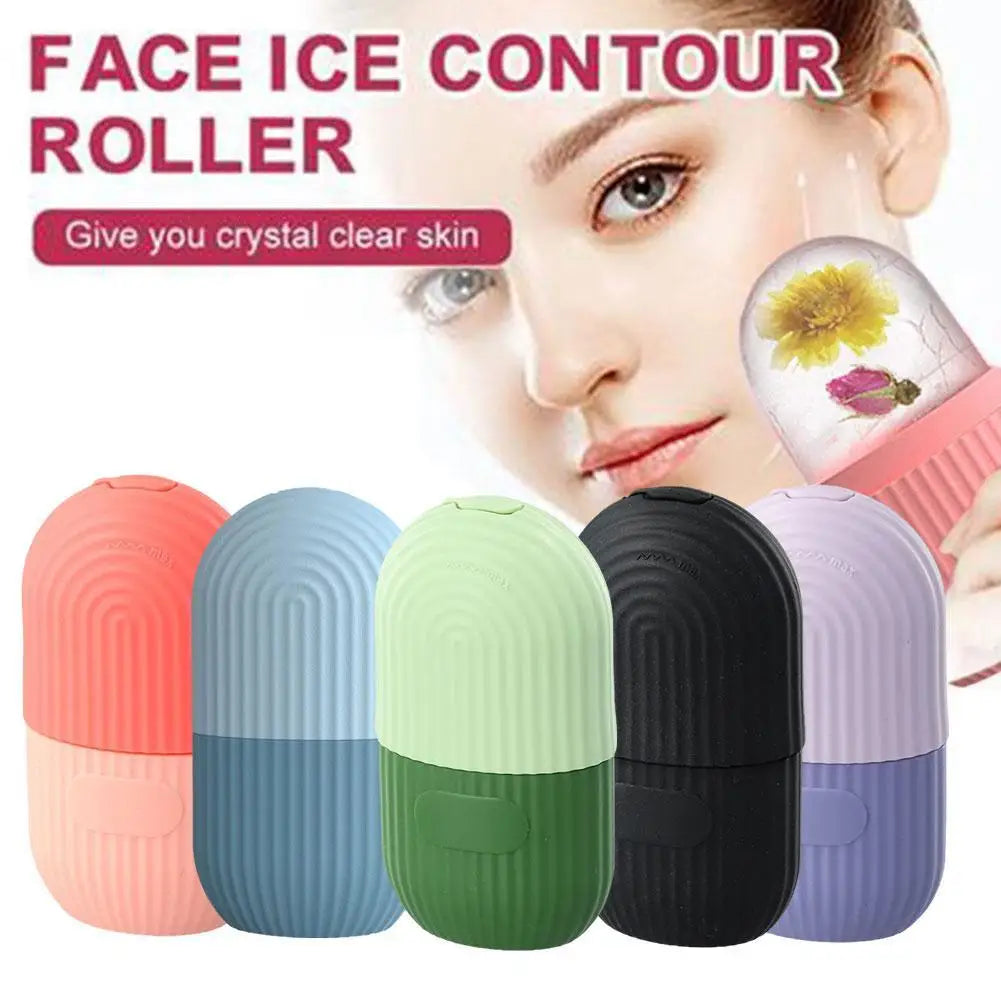 Facial Ice Sculpture Beauty Products Facial Ice Massage  Ice Facial Essential Summer Refreshing Facial Roller