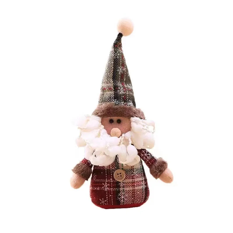 New Big Santa Claus Snowman Elk Doll Children Xmas Gift Christmas Tree Decorations Home Wedding Party Supplies Plush Ornaments