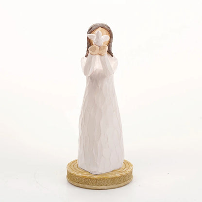 Sculptural resin base Christmas wedding Bible Thanksgiving anniversary gift decorations family gift sculptures and decorations