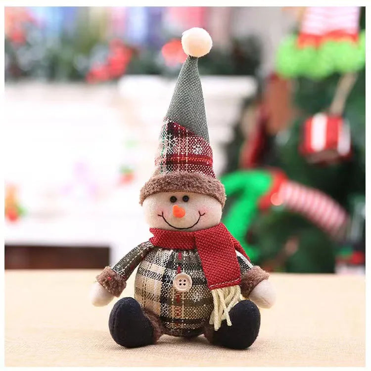 New Big Santa Claus Snowman Elk Doll Children Xmas Gift Christmas Tree Decorations Home Wedding Party Supplies Plush Ornaments