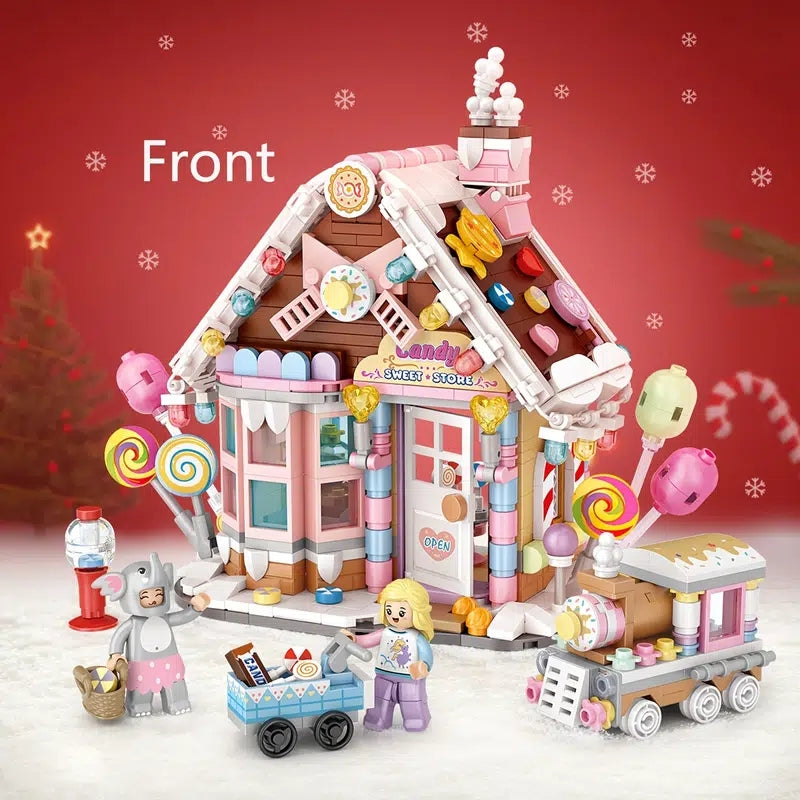 ChristmasCandy House Building Blocks Toy 1224 , Halloween/Thanksgiving Day/Christmas gift