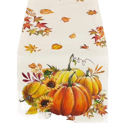 Goblin Halloween table Flag Black Forest Table Runner Thanksgiving Jack-o '-Lantern Holiday party kitchen centerpieces