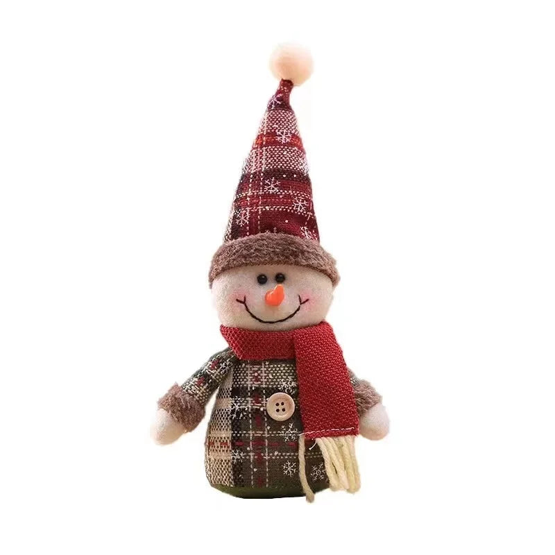 New Big Santa Claus Snowman Elk Doll Children Xmas Gift Christmas Tree Decorations Home Wedding Party Supplies Plush Ornaments