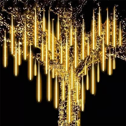 Meteor Shower Rain LED Fairy String Lights Festoon Street Garland Christmas Decorations for Home Outdoor Wedding New Year Decor